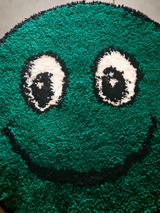 covor Fantasy Smile 12003A/6236, verde, 67x67 cm, antialergic [3]