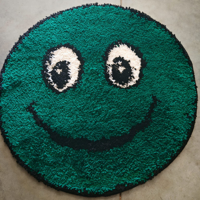 covor Fantasy Smile 12003A/6236, verde, 67x67 cm, antialergic [2]