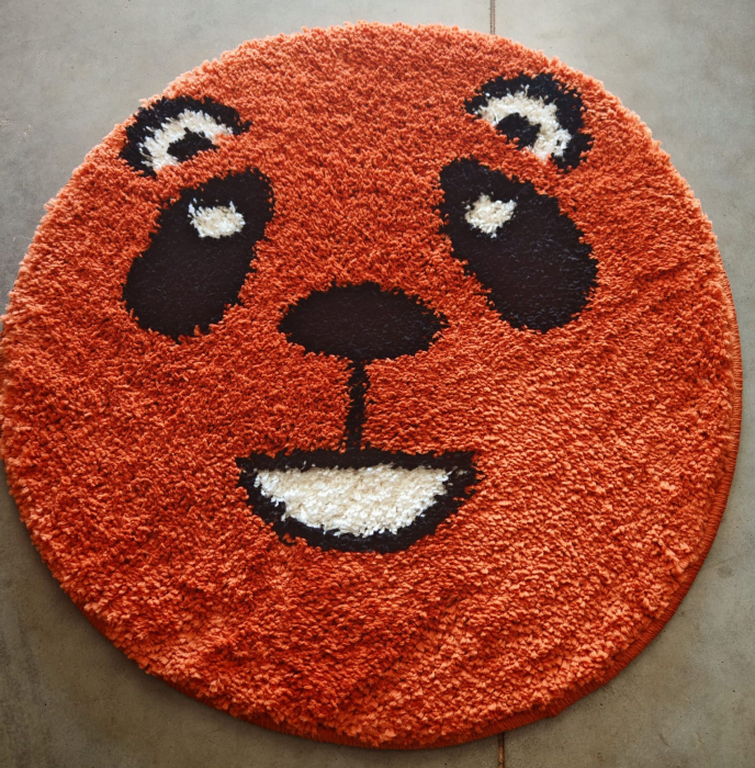 covor Fantasy Smile 12091/5250, portocaliu, 67x67 cm, antialergic [5]