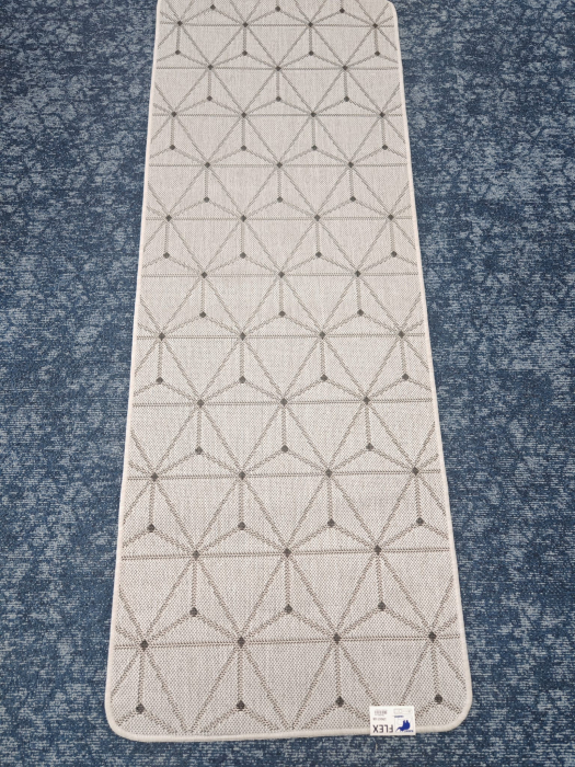 covor Flex Antiderapant, gri deschis, 75x200 cm, antialergic [2]