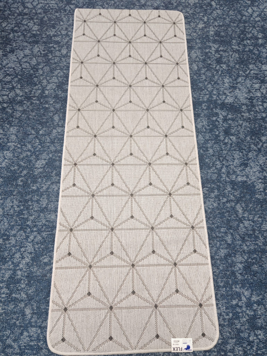 covor Flex Antiderapant, gri deschis, 75x200 cm, antialergic [3]