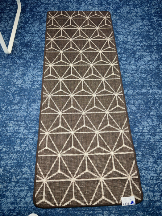 covor Flex Antiderapant, maro, 75x200 cm, antialergic [2]