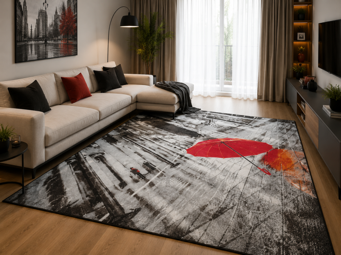 covor Kolibri Umbrela 11128-192, multicolor, 80x150 cm, antialergic [1]