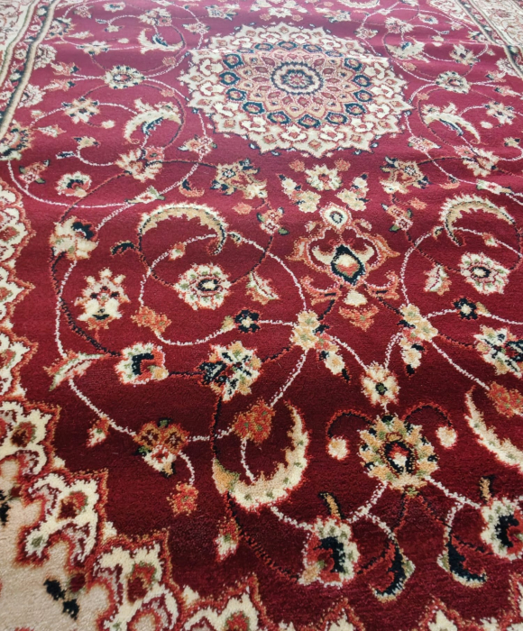 covor Lotos Oval Lotos, rosu, 150x230 cm, antialergic [9]