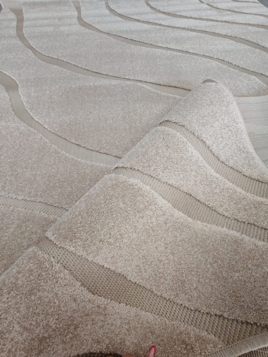 covor Oksi 38012/202, bej, 60x110 cm, antialergic [6]