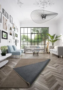 Covor Model Sky, Inaltime Fir 20 mm, Polipropilena, Living, Dormitor, Sufragerie, Birou [4]