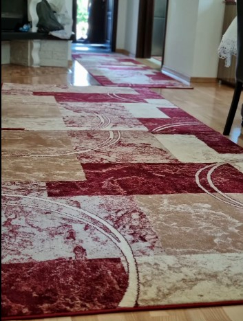 Covor Lotos 15001 Rosu 80x150 cm Modern Contemporary [4]