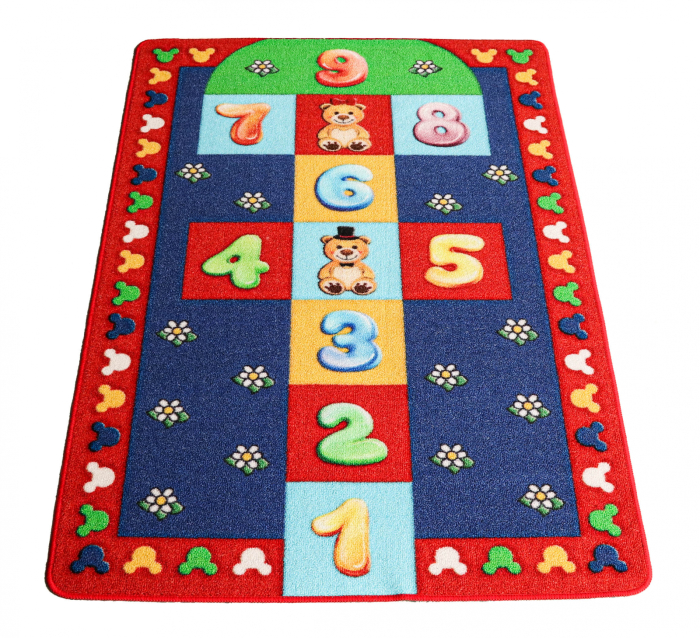 Covor camera copii Hopscotch Sotron Hopscotch, multicolor, 100 x 150 cm, antialergic [5]
