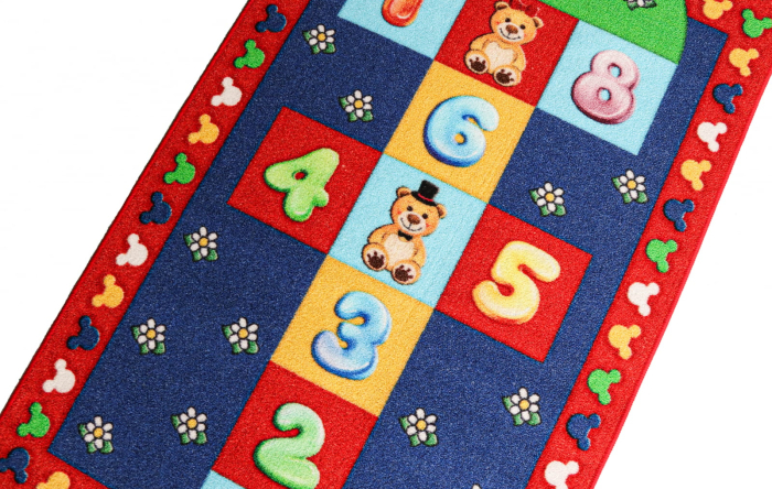 Covor camera copii Hopscotch Sotron Hopscotch, multicolor, 100 x 150 cm, antialergic [4]