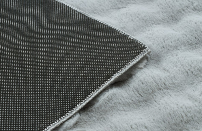 Covor Sufragerie Blanita Lop 076 Gri 80x150 cm efect 3D [4]
