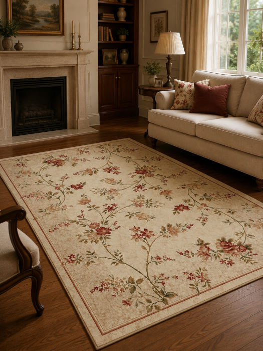 Covor Lotos 551 Crem 80x150 cm pentru Living [2]