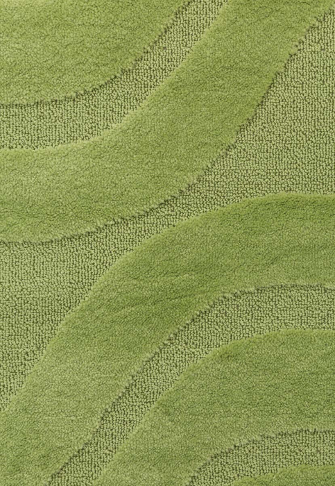 Set 2 covorase baie Symphony 2510 Verde, verde, 50 x 80 / 40 x 50 cm, antialergic [5]