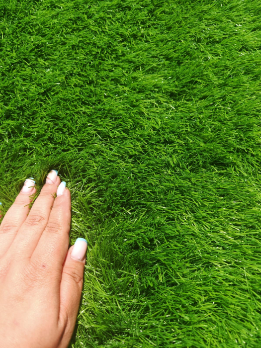 Gazon artificial, verde, 100 x 200 cm, antialergic [12]
