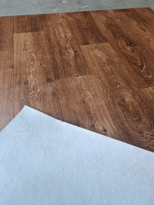 linoleum Country Dark, maro, 100 x 300 cm [5]