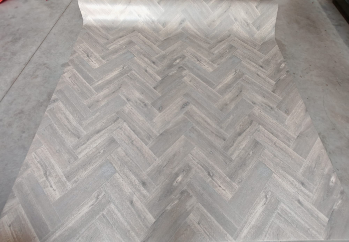 linoleum Mayfair 109M, gri, 200 x 200 cm [4]