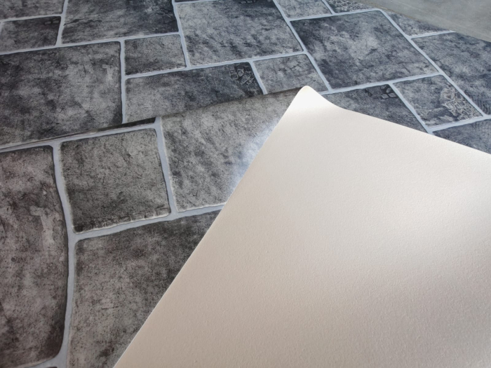 linoleum Sand Stone 919, gri, 200 x 200 cm [3]