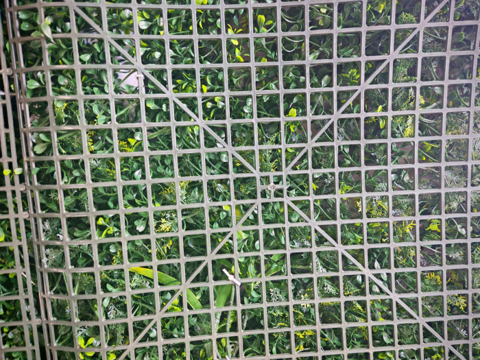 Panou Decorativ Verde Artificial B017 , 100x100 cm ,Curte, Terasa, Balcon [10]