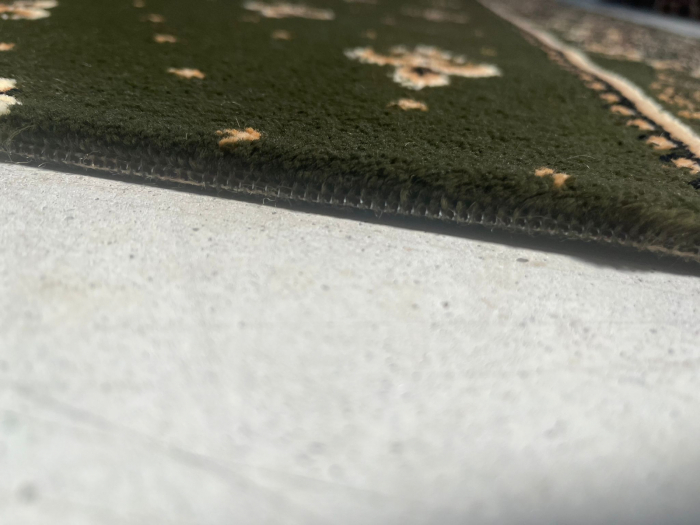 Traversa bisericeasca Lotos 15033/310 Crini, verde, 120 x 200 cm, antialergic [11]