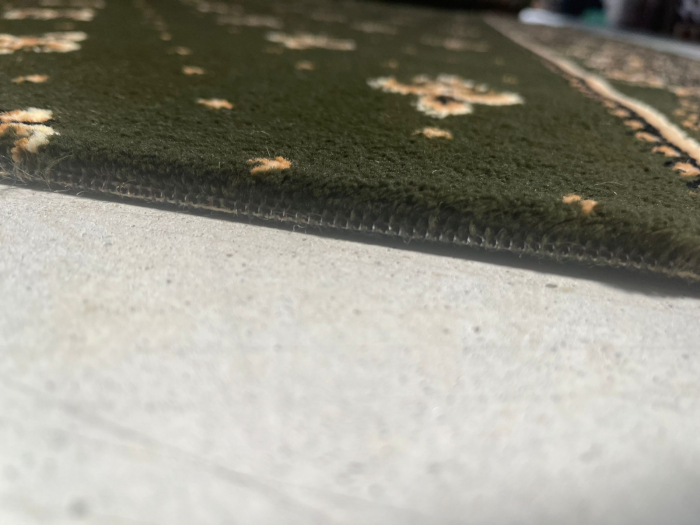 Traversa Lotos 15033/310 Verde 150x300 cm pentru Biserica [10]
