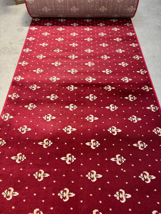 Traversa bisericeasca Lotos 15066/210 Motive Ornamentale, rosu, 100 x 200 cm, antialergic [2]
