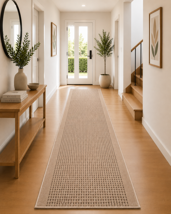 traversa Lester Mocha, bej, 67 x 200 cm, antialergic [1]
