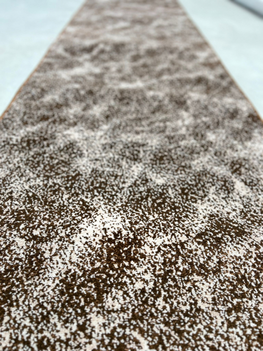 Traversa Cappuccino 16007/13 60x200 cm maro festonata [6]