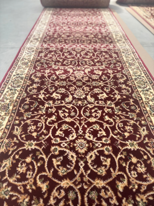 traversa Lotos Clasic 1555/210, rosu, 150 x 2500 cm, antialergic [2]