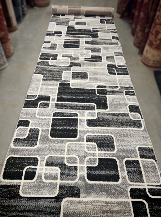traversa Cappuccino, gri, 100 x 300 cm, antialergic [2]