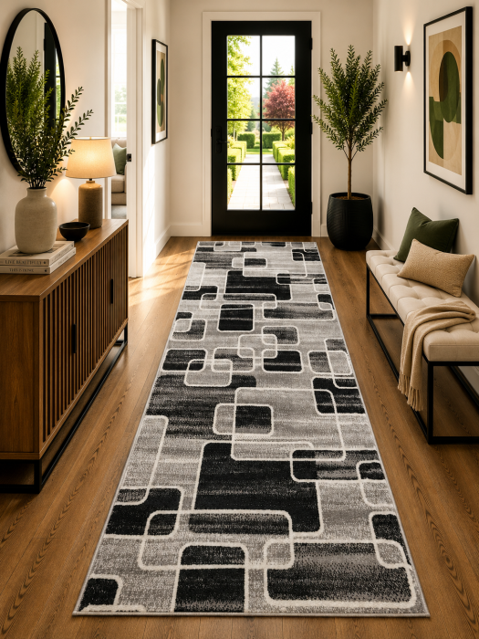 traversa Cappuccino, gri, 120 x 300 cm, antialergic [1]