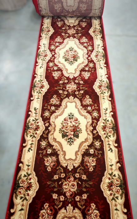 traversa Lotos 570/210, rosu, 120x200 cm, antialergic [2]