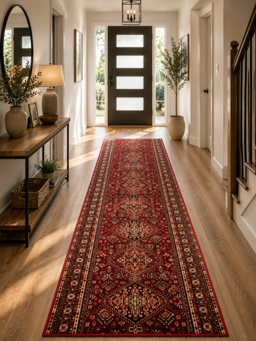 traversa Lotos Clasic 15040/210, grena, 80 x 200 cm, antialergic [1]