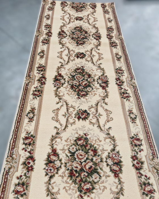 traversa Lotos Clasic 574/100, crem, 80 x 200 cm, antialergic [2]