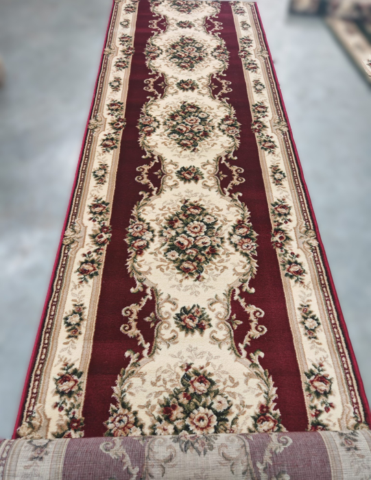 traversa Lotos, rosu, 150 x 300 cm, antialergic [3]