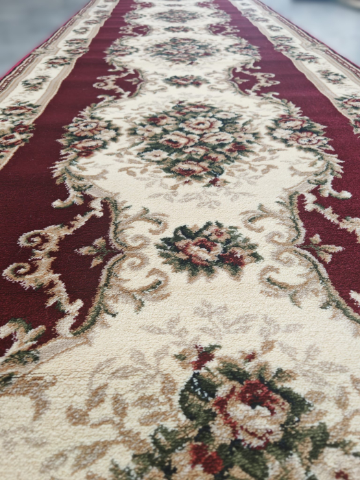 traversa Lotos, rosu, 60 x 200 cm, antialergic [4]