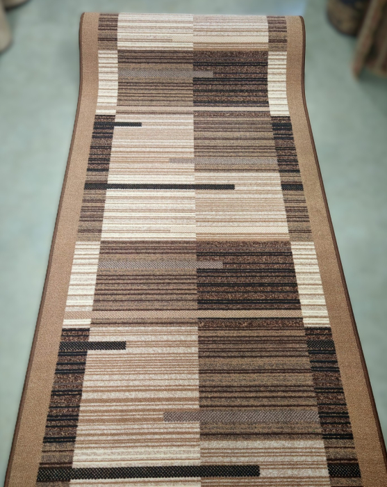 traversa Print Lima, maro, 60 x 200 cm, antialergic [2]