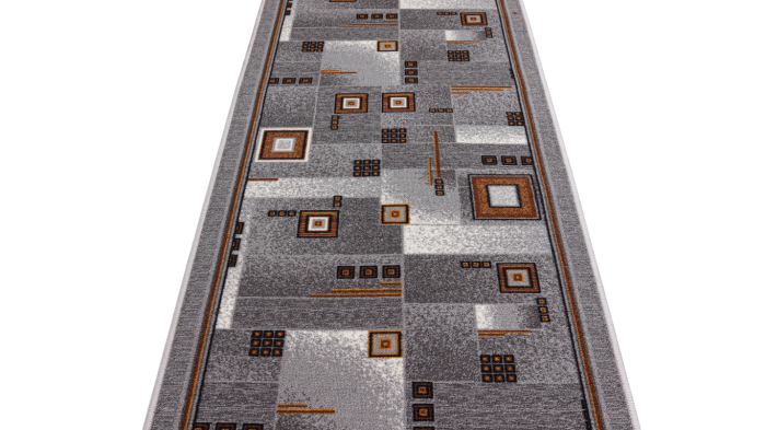 traversa Print Dekart, gri, 60 x 200 cm, antialergic [9]