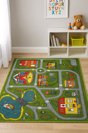 DUPA MATERIAL - Covor 11061 Verde ieftin