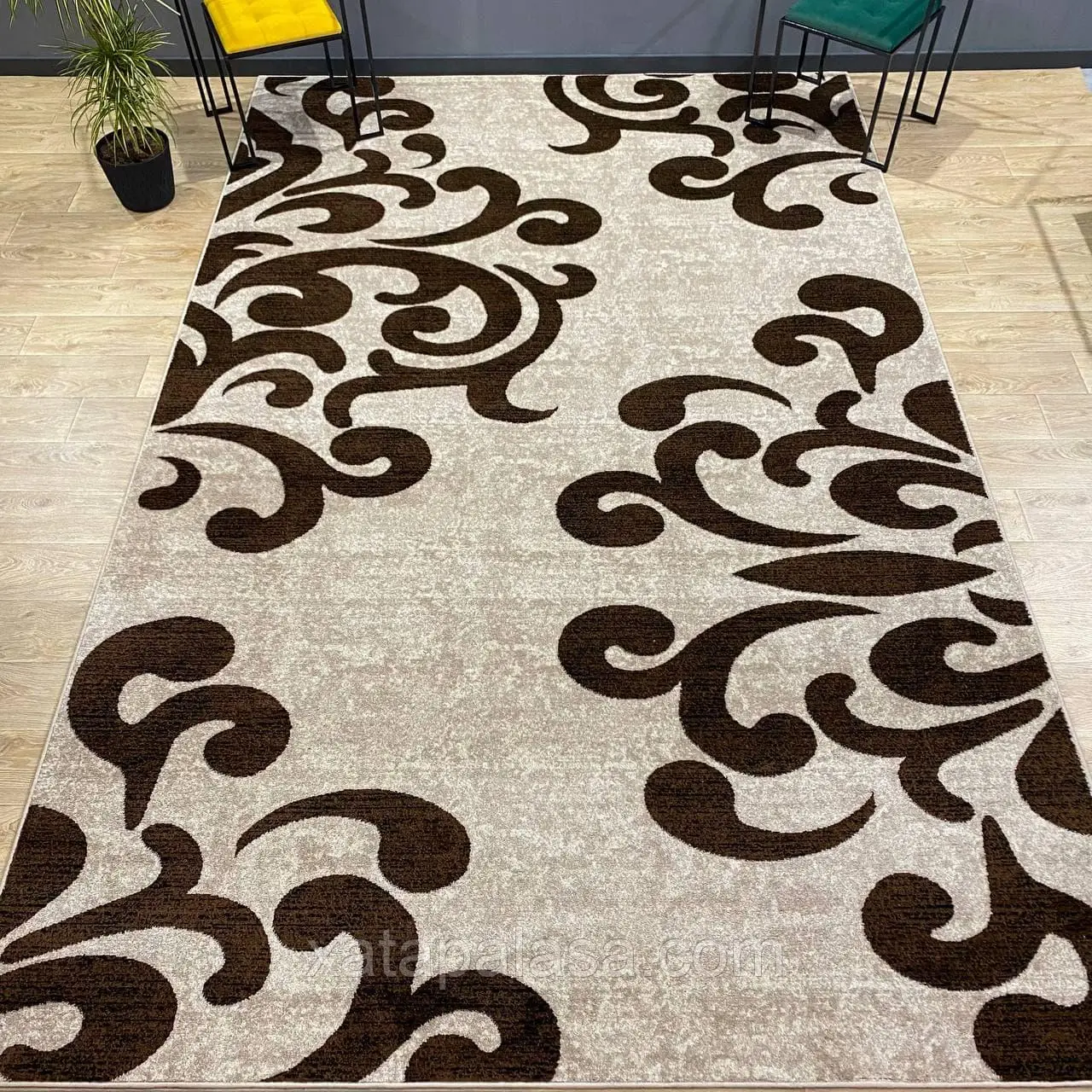 COVOARE - covor Cappuccino Ramuri 16028, bej, 60x110 cm, antialergic