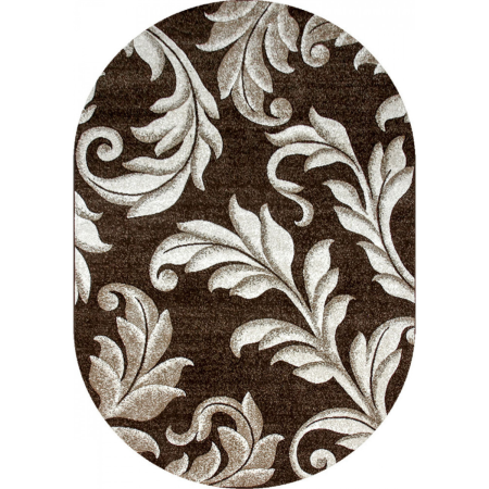 Covoare Ovale - Covor Luna 1833/12 Maro 60x110 cm