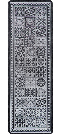 Covoare Bucatarie - covor Flex 19632-80, gri, 75x200 cm, antialergic