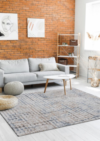 Covoare Living - Covor 2650 Crem Gri ieftin
