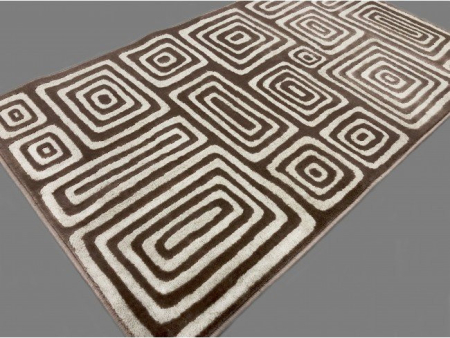 DUPA MATERIAL - Covor Sofia 41012 Maro 120x170 cm pentru living