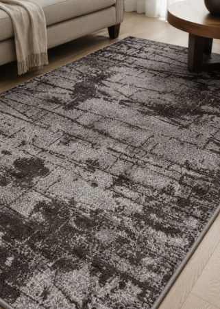 Covoare Antiderapante - Covor Fayno 7146/216 80x150 cm Maro pentru living