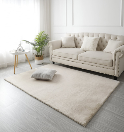 Covoare sub 150 lei - covor Lop Soft Lop 050, crem, 50 x 80 cm, antialergic