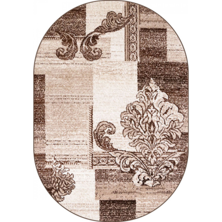 COVOARE - Covor Cappuccino 16009 Maro 80x150 cm pentru living calduta