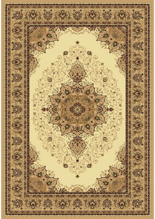 Covoare Dreptunghiulare - Covor Lotos 15037 Bej 200x300 cm Medalion Floral Living