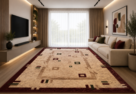 Covoare Dreptunghiulare - covor Lotos 579/120, 160x230 cm, antialergic