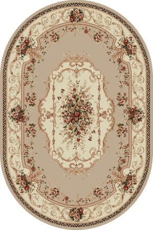 Covoare sub 500 lei - Covor Lotos 507 Crem 60x110 cm pentru Living