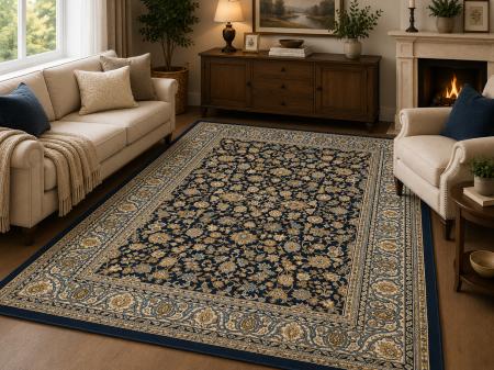 Covoare Clasice - covor Kasmar 8746/334, albastru, 80 x 150 cm, antialergic