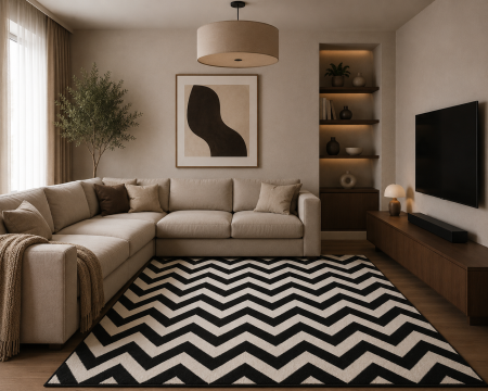 Covoare Copii - covor Dream Black, 60x110 cm, antialergic